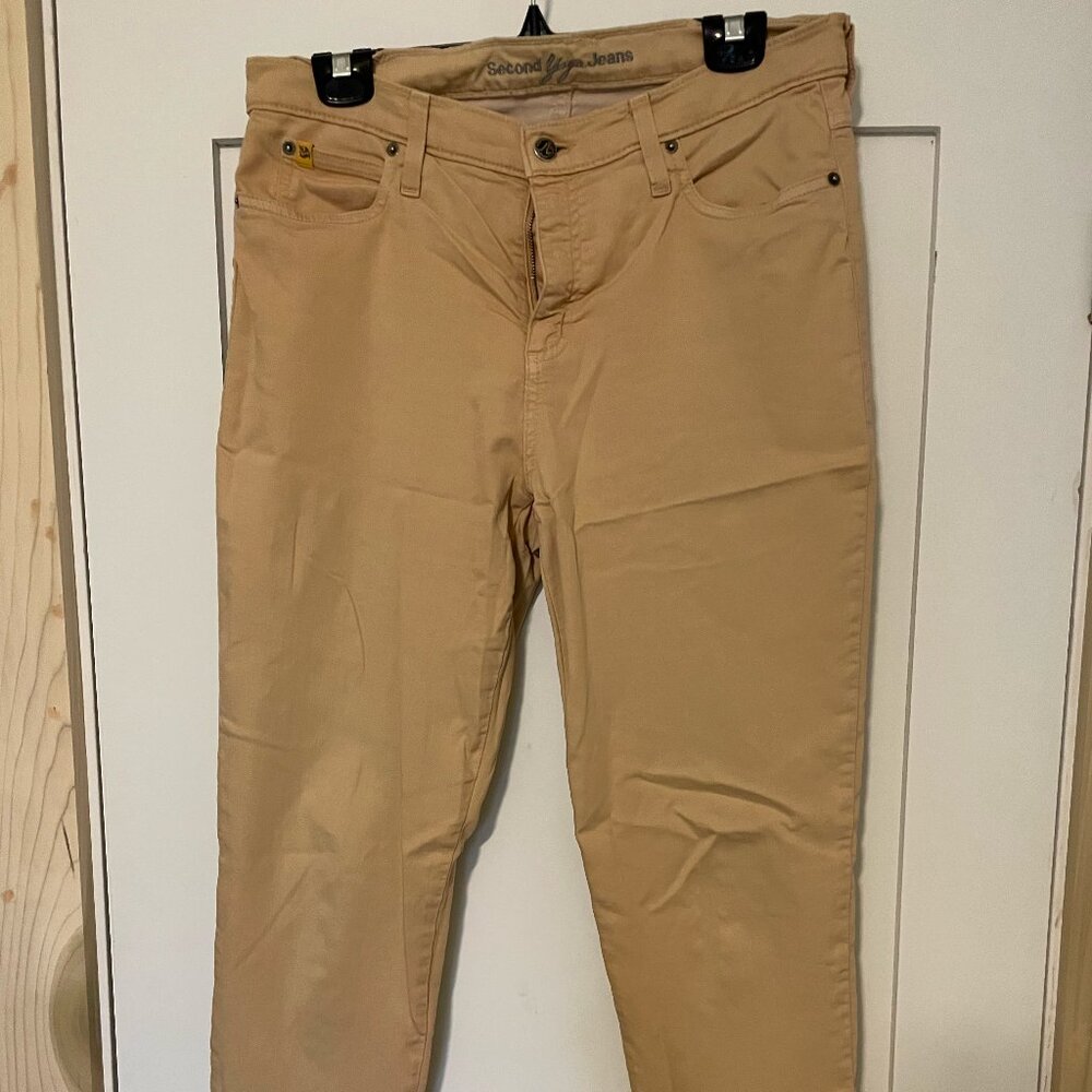 Brown/pink/yellow Second Yoga Jeans